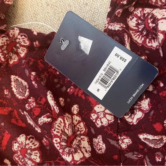 NWT Lucky boho pullover blouse - Picture 2 of 7